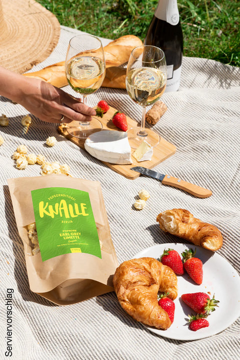 Knalle Earl Grey Limette Popcorn - Saisonal und Vegan 100g, Ansicht 4