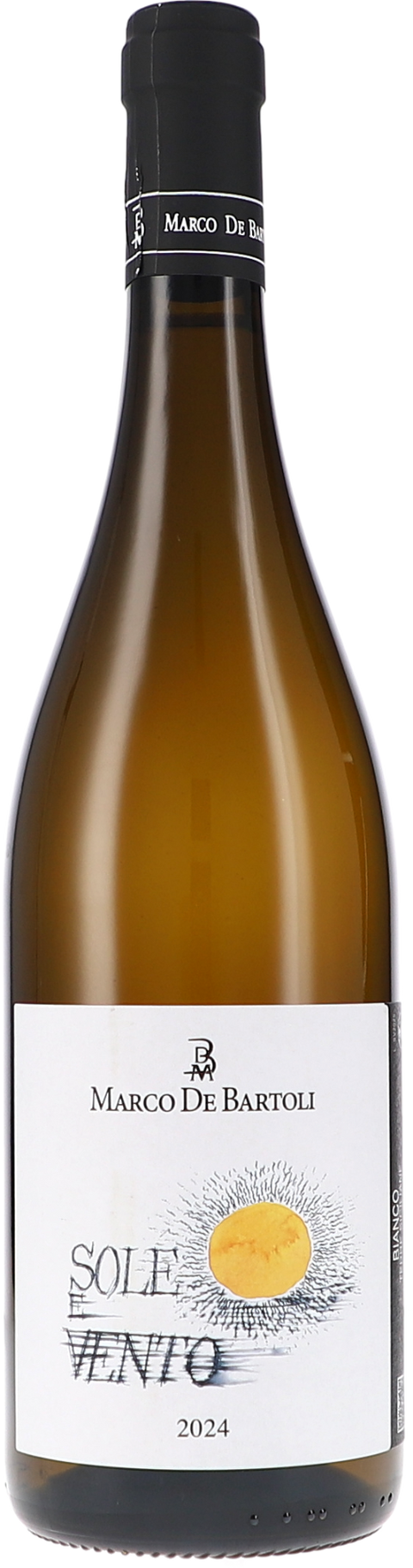 Weinflasche Marco de Bartoli Sole e Vento Zibibbo & Grillo, Weißwein aus Sizilien