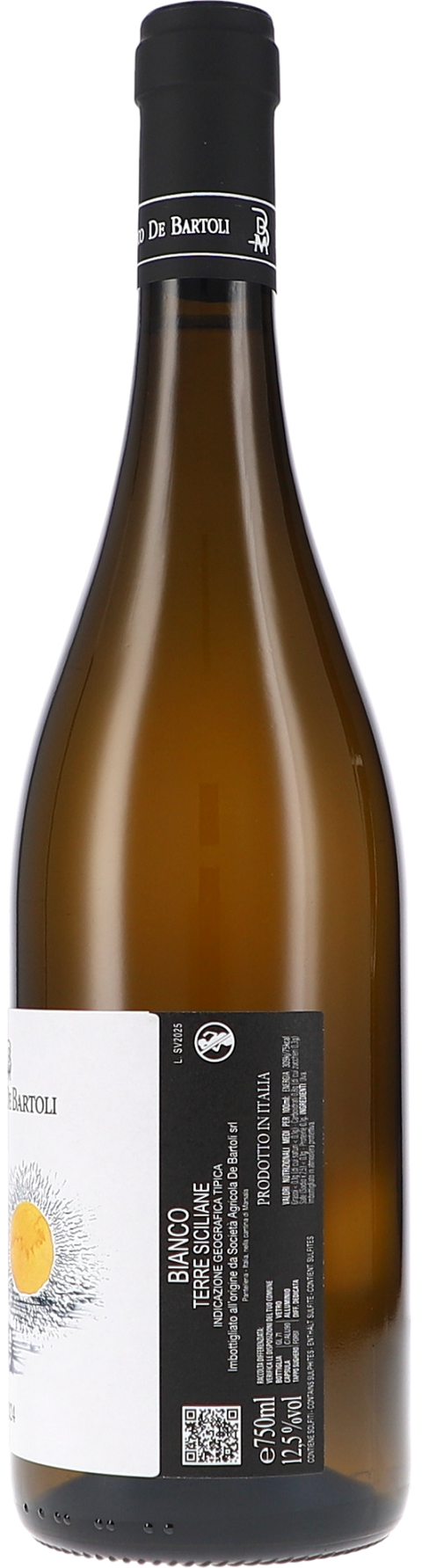 Etikett Marco de Bartoli Sole e Vento Zibibbo & Grillo, Weißwein