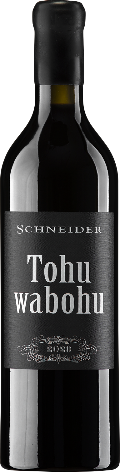 Weinflasche Markus Schneider Tohuwabohu, Rotwein aus der Pfalz
