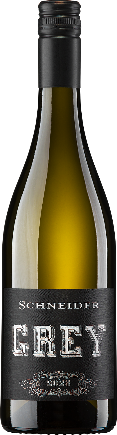 Weinflasche Markus Schneider Grey, Weißwein aus der Pfalz