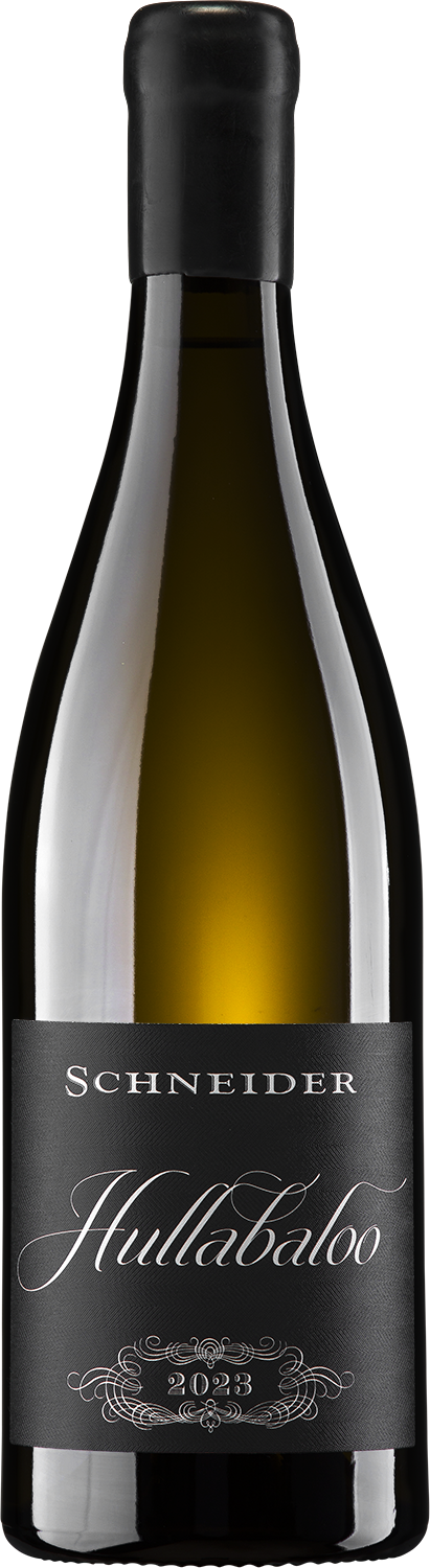 Weinflasche Markus Schneider HULLABALOO, Weißwein aus der Pfalz