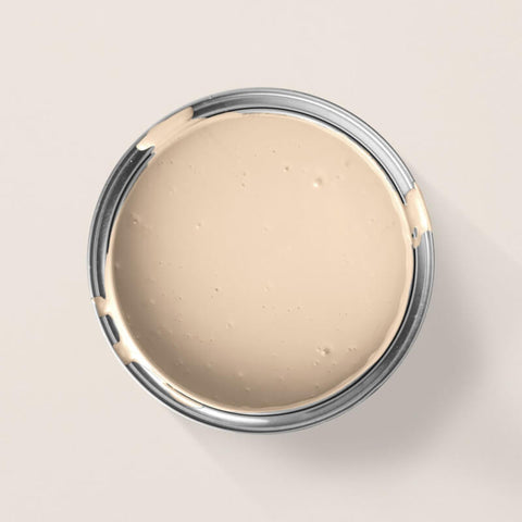 Geöffnete Farbdose Apricot & Heiter von LittlePomp by MissPompadour, Farbe von oben