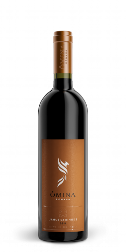 Weinflasche Ômina Romana Janus Geminus I, Rotwein aus Latium