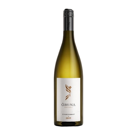 Weinflasche Ômina Romana Chardonnay, Weißwein aus Latium