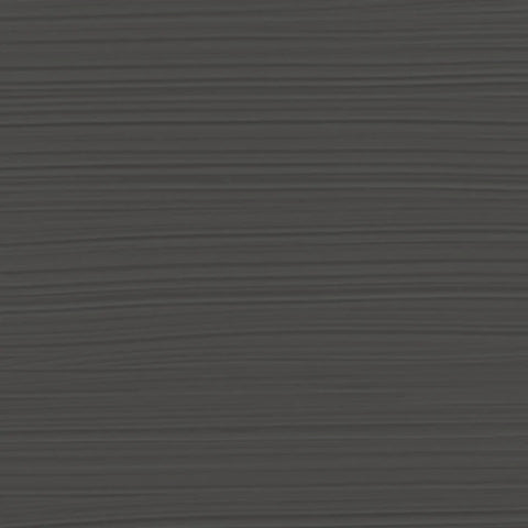 Kreidefarbe von Painting The Past in Persian Grey, detailreiche Nahaufnahme der grauen Wandfarbe