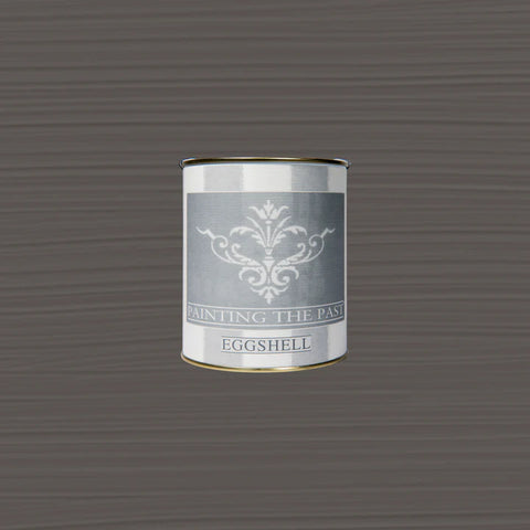 Wandfläche gestrichen in Pewter, Kreidefarbe von Painting The Past