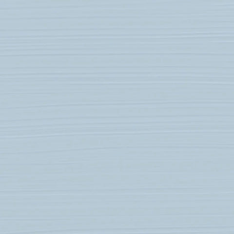 Wandfläche gestrichen in Swedish Blue, Kreidefarbe von Painting The Past