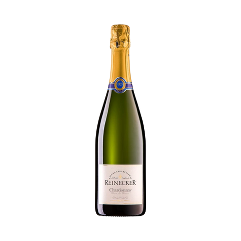 Weinflasche Reinecker Blanc de Blancs Chardonnay Brut, Schaumwein aus Baden