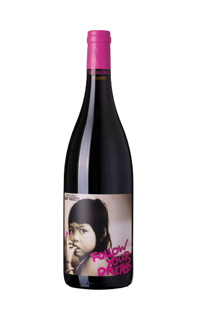 Weinflasche Testalonga Baby Bandito Follow Your Dreams Carignan, Rotwein aus Swartland