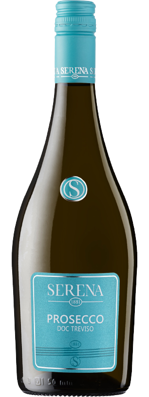 Weinflasche Vinicola Serena Prosecco Treviso Frizzante, Schaumwein aus Venetien
