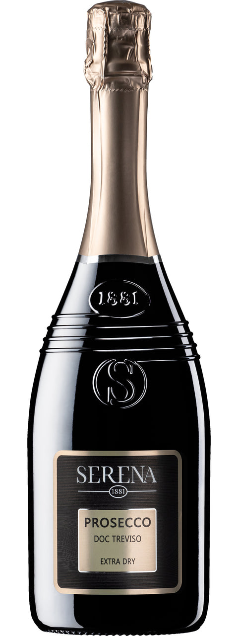 Weinflasche Vinicola Serena Prosecco Treviso Spumante Extra Dry, Schaumwein aus Venetien