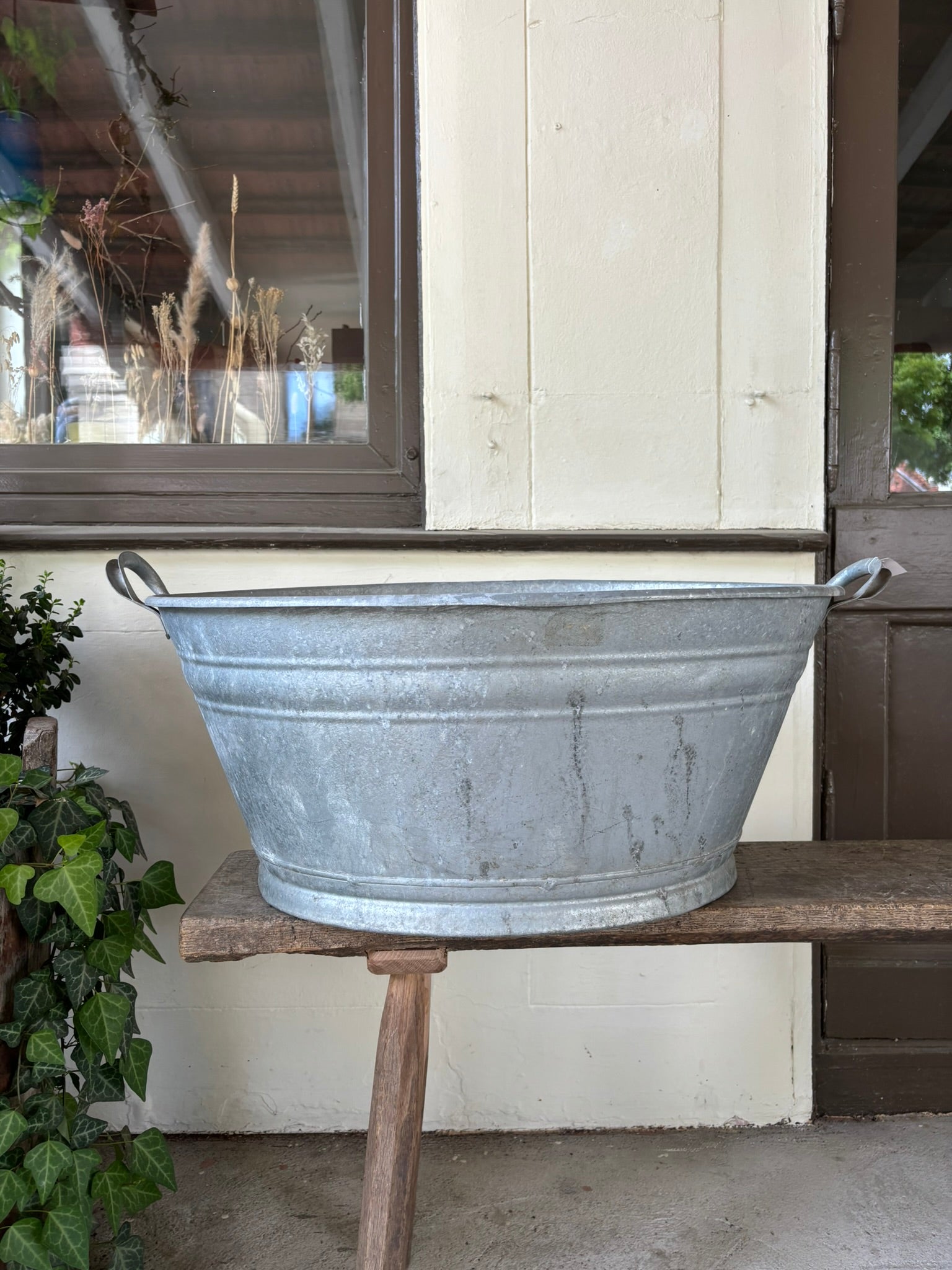 Alte Zinkwanne 58x83 cm