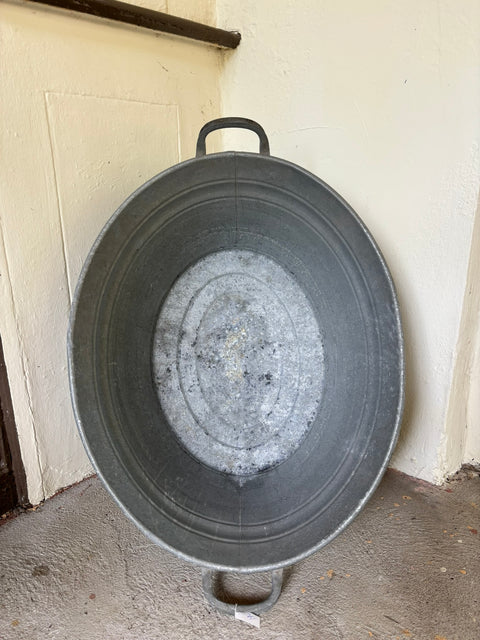 Alte Zinkwanne (58x83x30cm), Ansicht 2