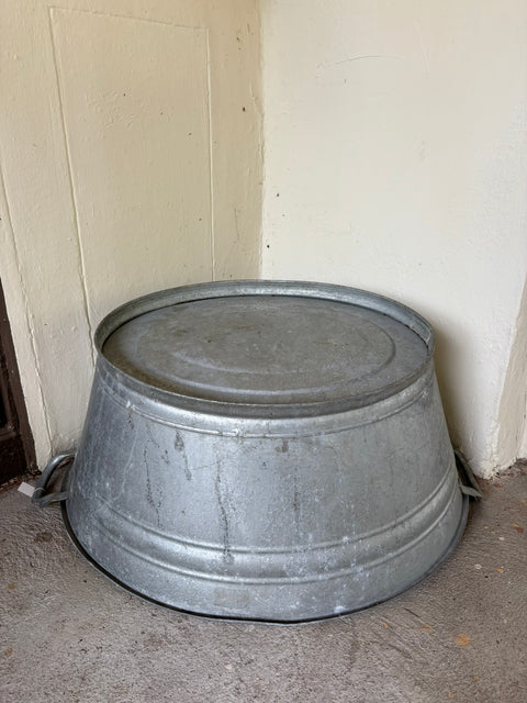 Alte Zinkwanne (58x83x30cm), Ansicht 3