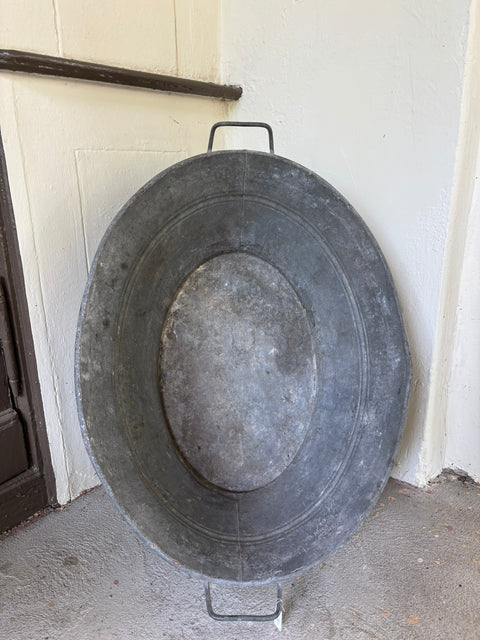 Alte Zinkwanne (63x89x35cm), Ansicht 2