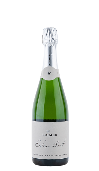 Weinflasche Loimer Sekt Extra Brut Reserve BIO, Schaumwein aus dem Kamptal