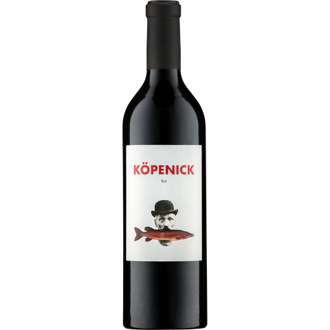 Weinflasche Köpenick Wein Rotwein BIO, Rotwein aus Rheinhessen