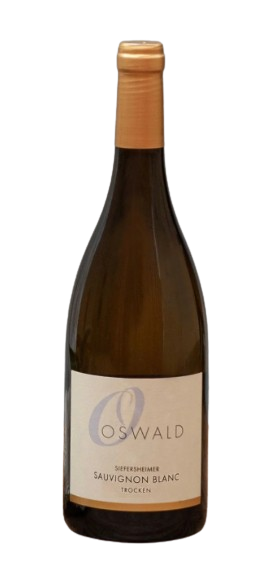 Weinflasche Müller-Oswald Siefersheimer Sauvignon Blanc Fumé, Weißwein aus Rheinhessen