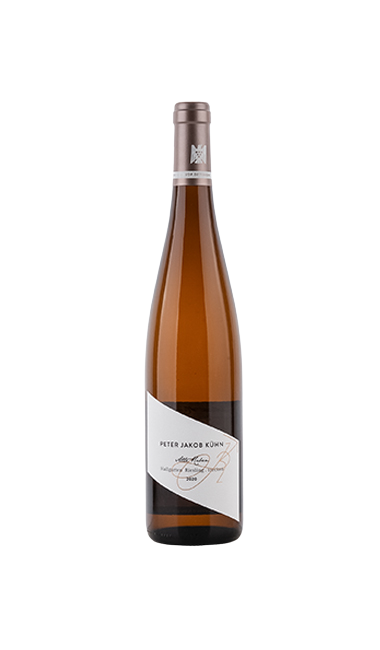 Weinflasche Peter Jakob Kühn Hallgarten Riesling Alte Reben trocken BIO, Weißwein aus dem Rheingau