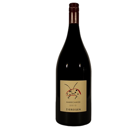 Weinflasche Ziereisen Mariechäfer Regent, Rotwein aus Baden