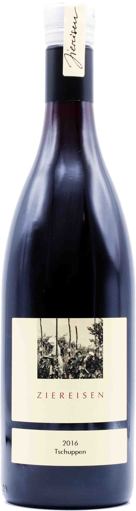 Weinflasche Ziereisen Tschuppen Blauer Spätburgunder, Rotwein aus Baden