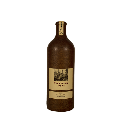 Weinflasche Ziereisen Jaspis Roter Gutedel Unterirdisch, Orangewein aus Baden