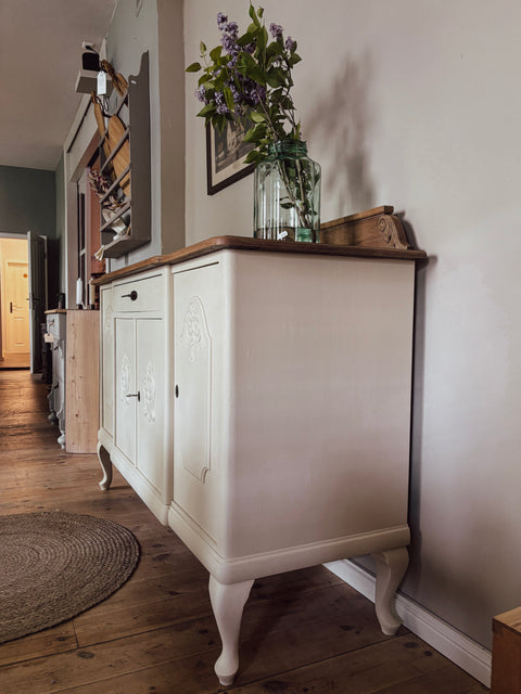 Antikes Eichen-Sideboard | Kreidefarbe Plaster | Painting the Past