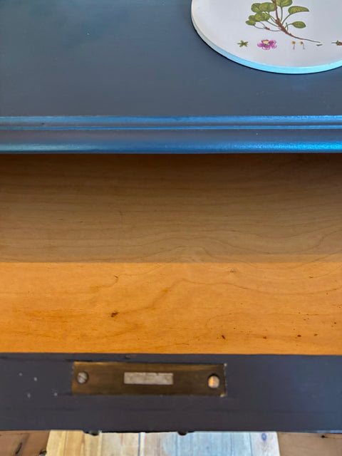 Vintage Vertiko | Kreidefarbe Deep Sea (dunkelgrau/anthrazit)