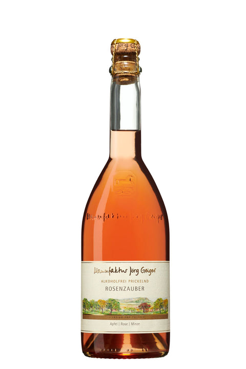 Manufaktur Jörg Geiger PriSecco "Rosenzauber"  Apfel | Rose | Minze - Alkoholfrei 0,75l (Kopie)