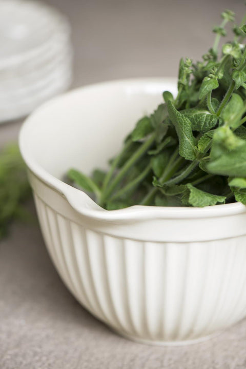 Ib Laursen Rührschüssel Mynte®-Serie (B: 18 H: 12 L: 24cm) - Weingärtners Genusshandwerk