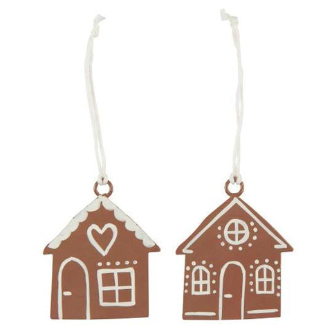 Ib Laursen Lebkuchenhaus zum Hängen Weihnachtsschmuck