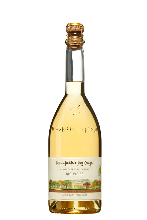 Manufaktur Jörg Geiger PriSecco "Bio-Weiß"  Apfel | Quitte | Akazienblüte - Alkoholfrei 0,75l BIO