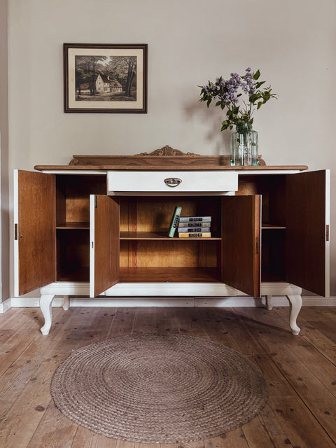 Antikes Eichen-Sideboard | Kreidefarbe Plaster | Painting the Past