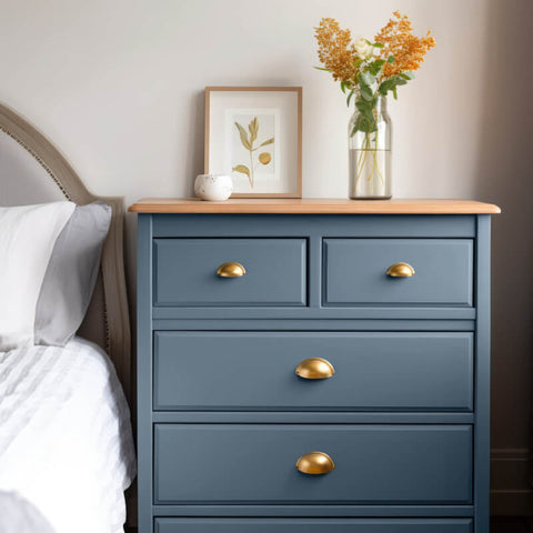 Stormy Sky Blue Kreidefarbe | CosyColours by MissPompadour