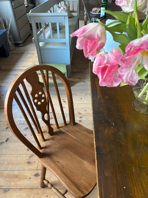 Antiker Dänischer Windsor-Stuhl | naturbelassen - Weingärtners Genusshandwerk