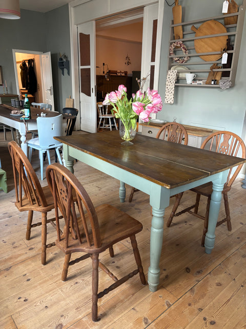 Antiker Dänischer Windsor-Stuhl | naturbelassen - Weingärtners Genusshandwerk