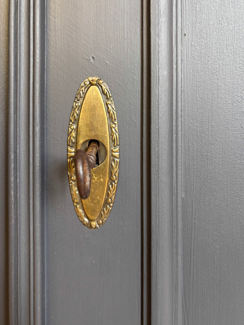 Vintage Vertiko | Kreidefarbe Deep Sea (dunkelgrau/anthrazit)