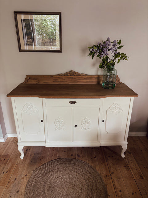 Antikes Eichen-Sideboard | Kreidefarbe Plaster | Painting the Past