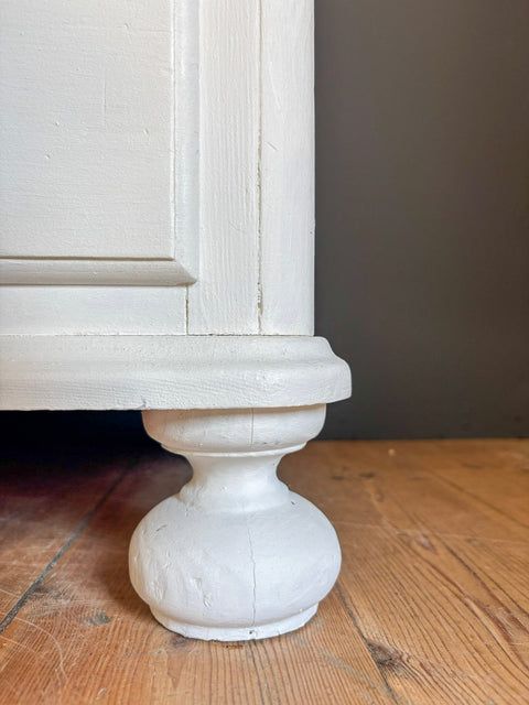Vintage Weichholz Kommode | Kreidefarbe White Lily (weiß)