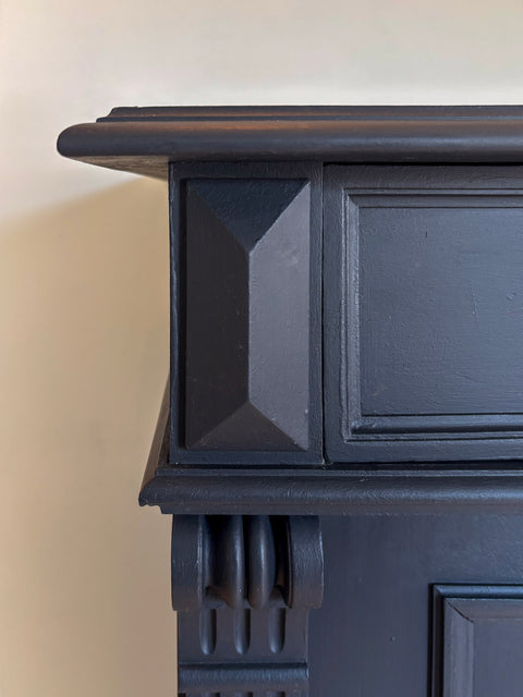 Vintage Vertiko | Kreidefarbe Deep Sea (dunkelgrau/anthrazit)