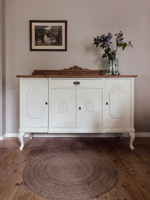 Antikes Eichen-Sideboard | Kreidefarbe Plaster | Painting the Past