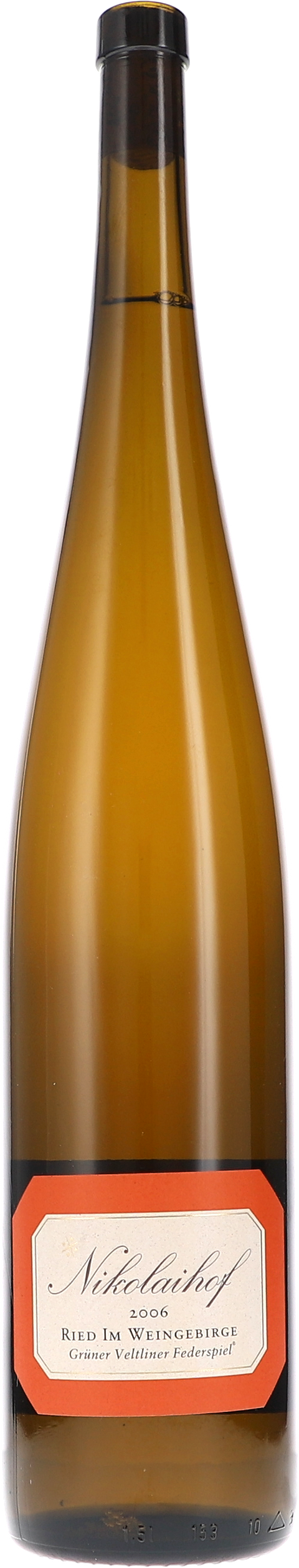 Nikolaihof Im Weingebirge, Grüner Veltliner Federspiel trocken 2006 1,5L BIO