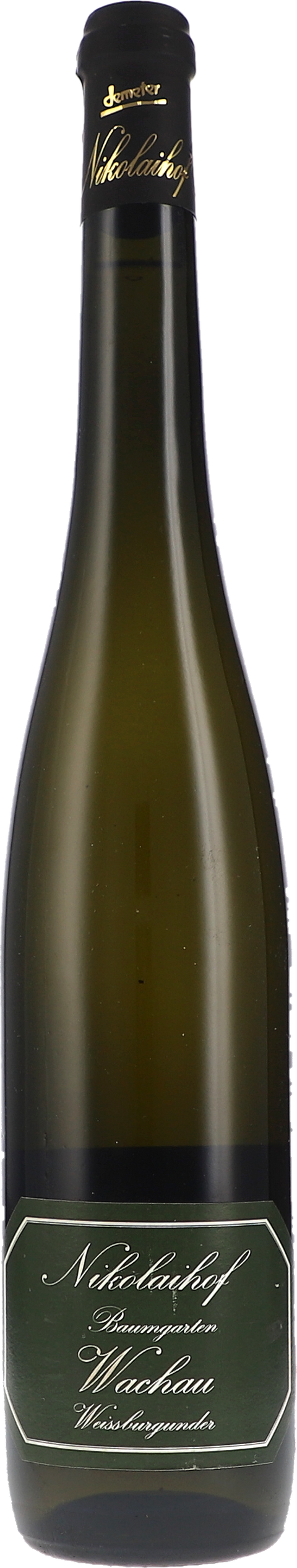 Nikolaihof Baumgarten Weißburgunder Federspiel-Kabinett 1987