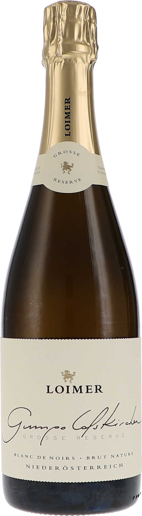 Loimer Gumpoldskirchen Grosse Reserve Blanc de Noirs Brut Nature BIO