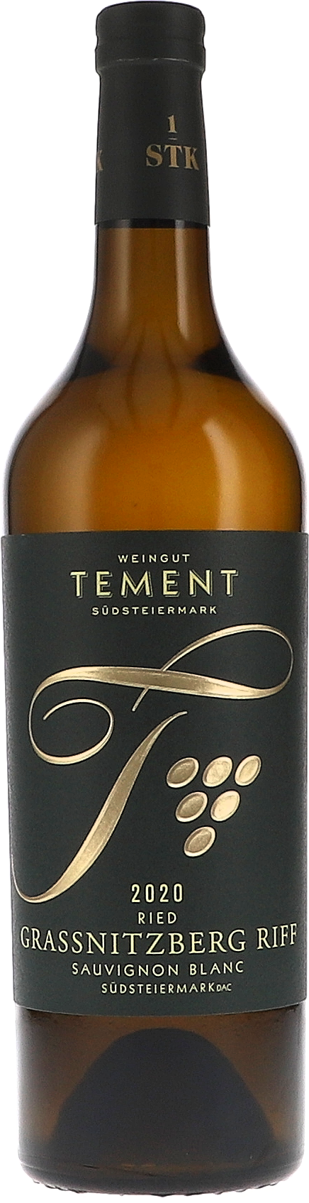 Tement Ried Grassnitzberg Riff Sauvignon Blanc, Erste STK Lage 2021 3L BIO