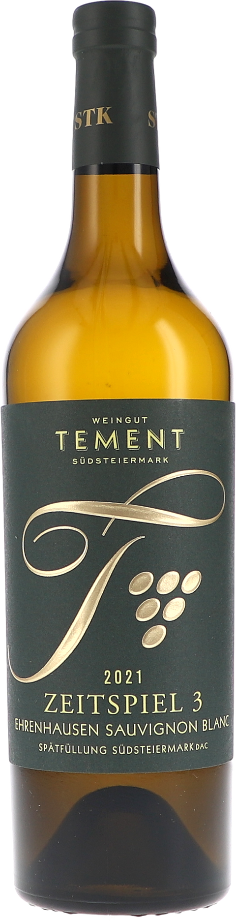Tement Ehrenhausen Sauvignon Blanc "Zeitspiel 3" Spätfüllung 2021 BIO
