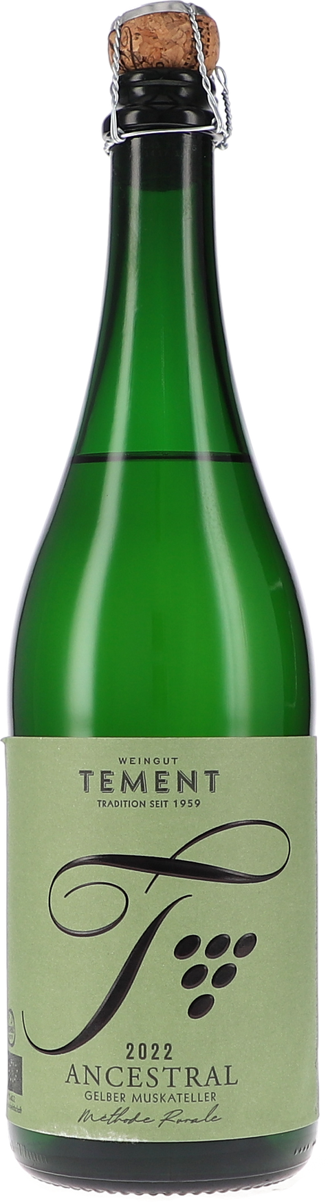 Tement Ancestral Gelber Muskateller Methode Rurale, Brut Nature 2022 BIO