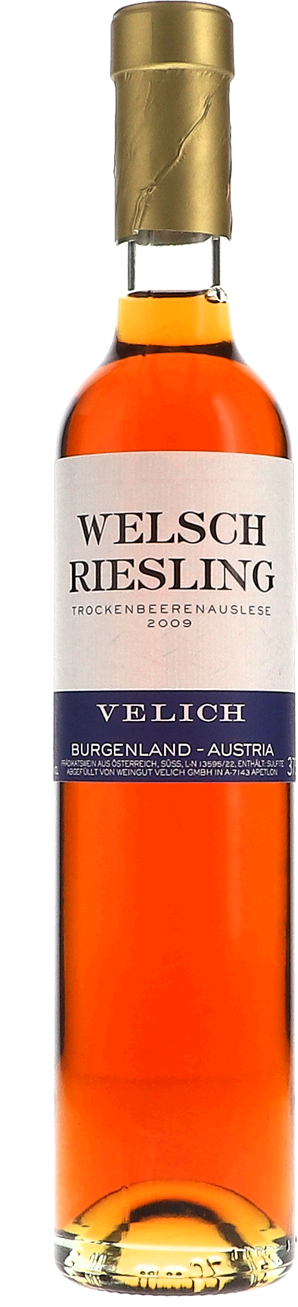 Velich Welschriesling Trockenbeerenauslese 2009 0,375L