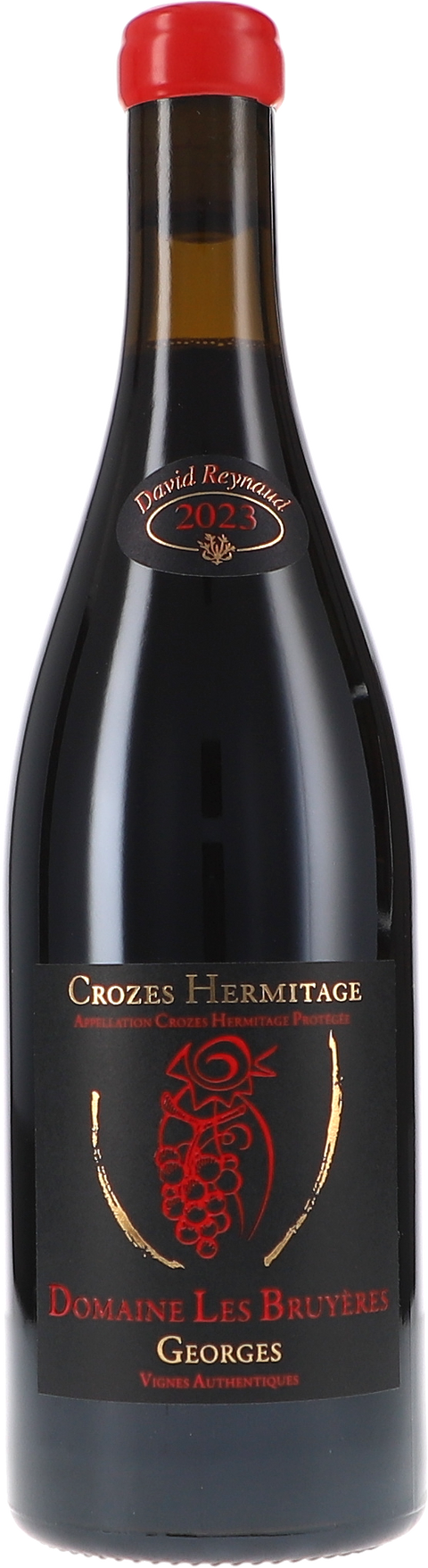 Les Bruyères Crozes Hermitage rouge, Georges AOP 2023 BIO